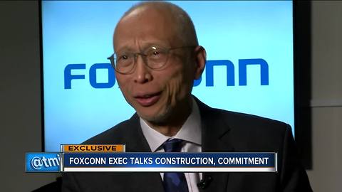 Foxconn expected to begin construction in Mount Pleasant within next 60 days