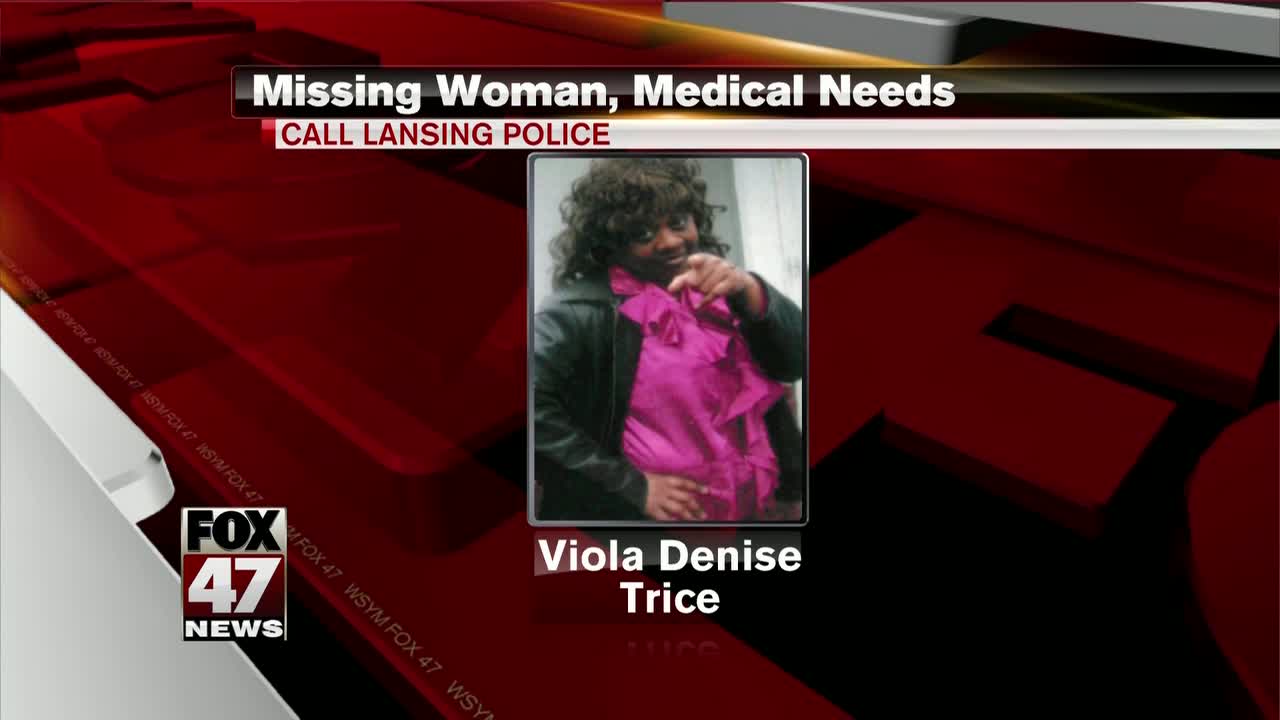 MISSING / MEDICAL NEED - Viola Denise Trice "Mickey"