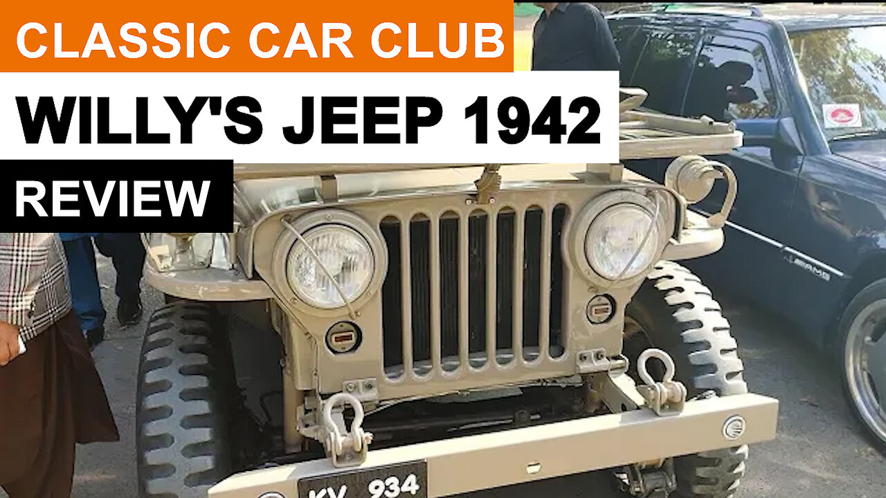 Vintage & Classic Car Club - Willys Jeep 1942