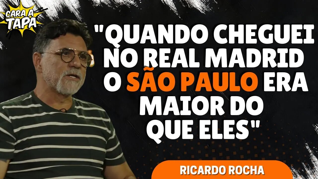 RICARDO ROCHA FAZ ALERTA AO SÃO PAULO AO COMPARÁ-LO COM REAL MADRID