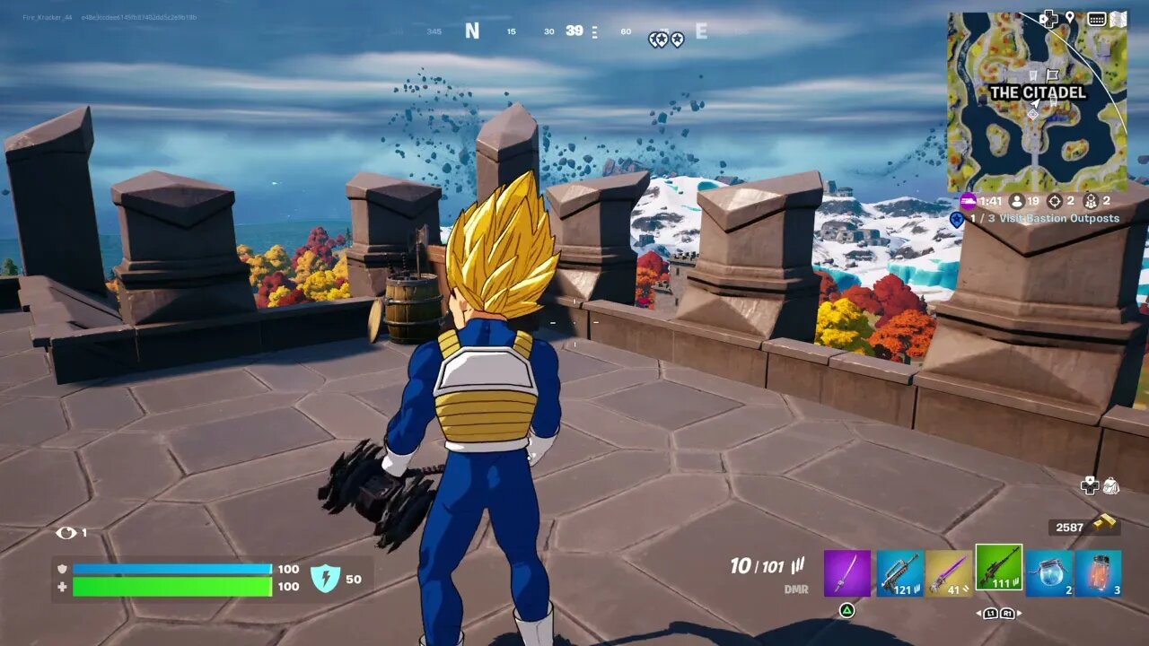 LUDICROUS SNIPER SHOT - VEGETA - FORTNITE