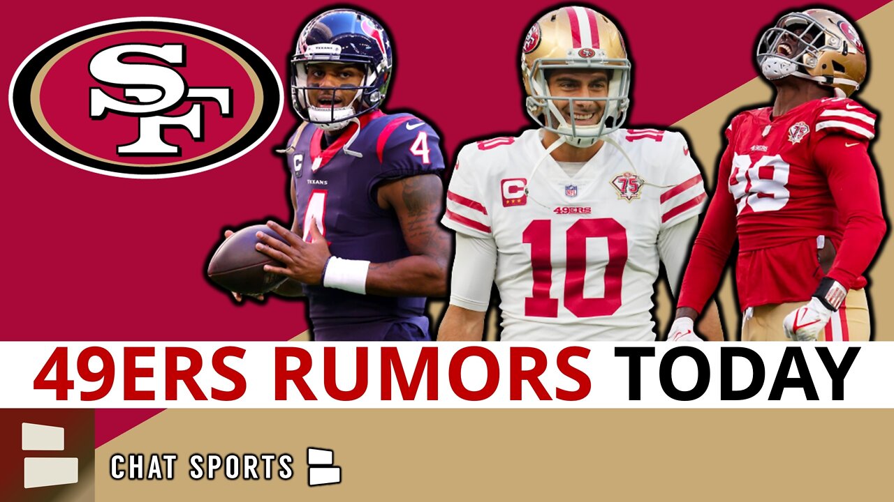 FRESH 49ers News: Deshaun Watson Wants 49ers Trade? Jimmy G Trade Value ‘Cratered’ | Arden Key BACK?