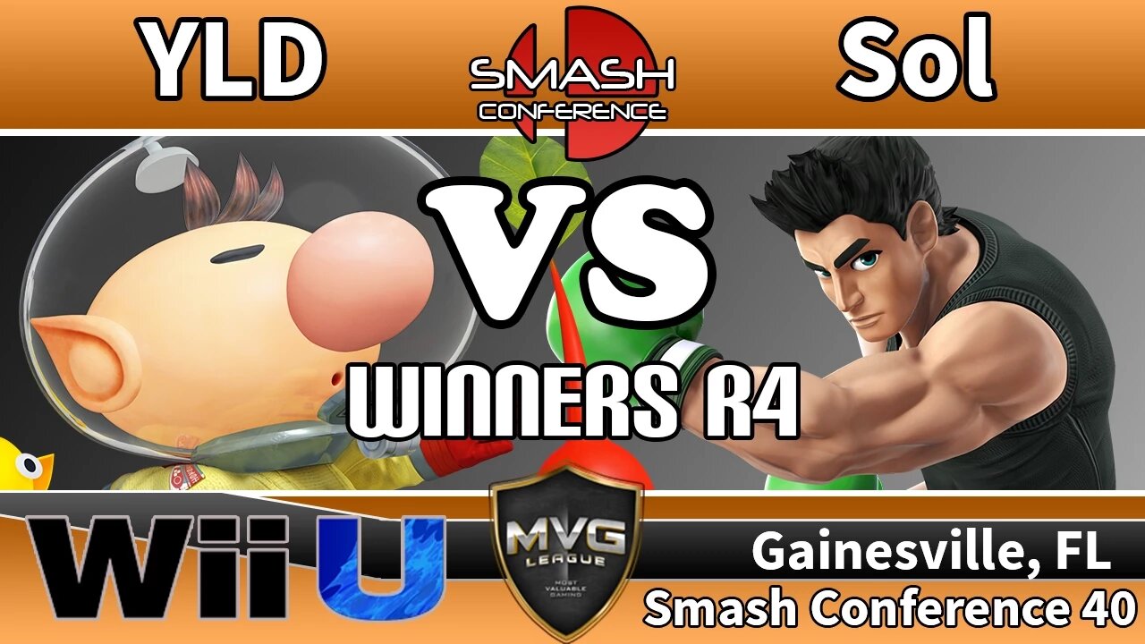 YLD (Olimar) vs. MVG|Sol (Little Mac) - SSB4 Winners R4 - Smash Conference 40