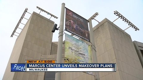 Milwaukee's Marcus Center unveils redesign plans