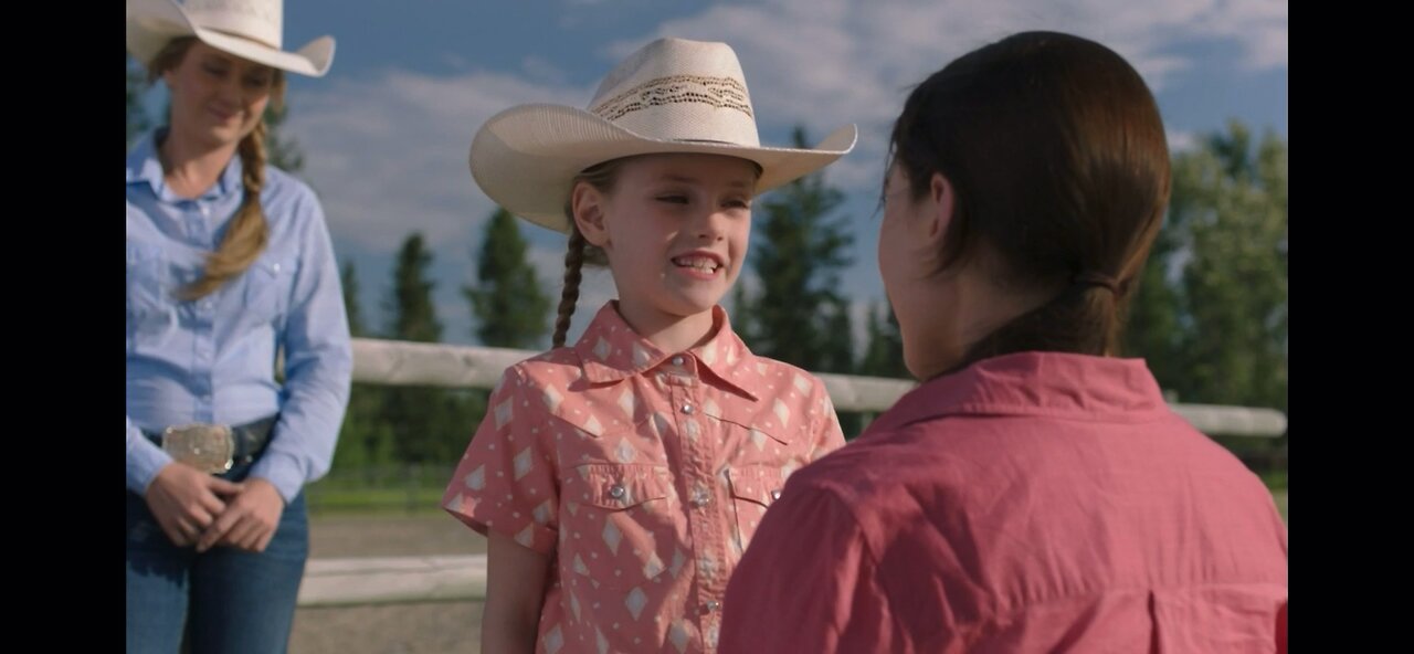 Next Spoiler: Heartland 17X08 Amy, Lyndy, Sophia, and Sophia’s mom scene