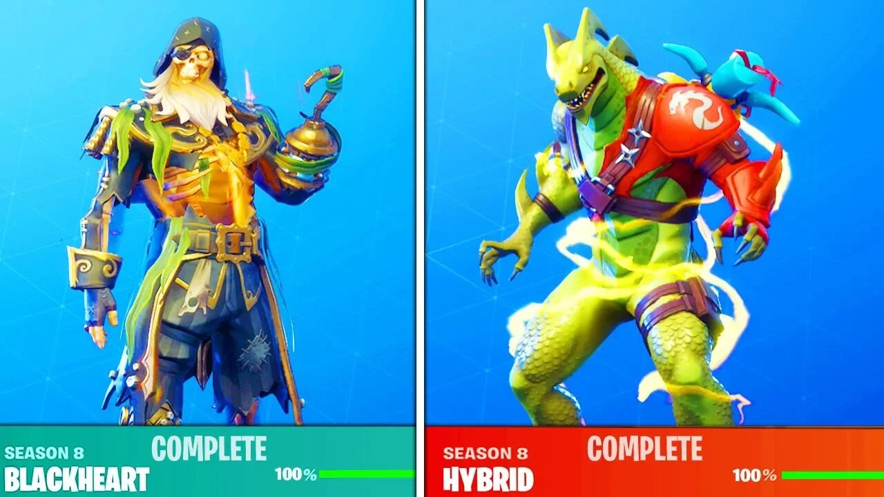 How to Unlock MAX STAGE SKINS FAST in Season 8! (Fortnite Free Rewards)