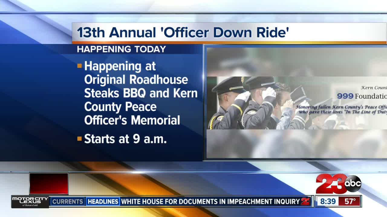 Kern County 999 Foundation hosts 13th annual 'Officer Down Ride'