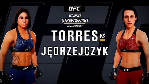 EA Sports UFC 3 Gameplay Joanna Jędrzejczyk vs Tecia Torres