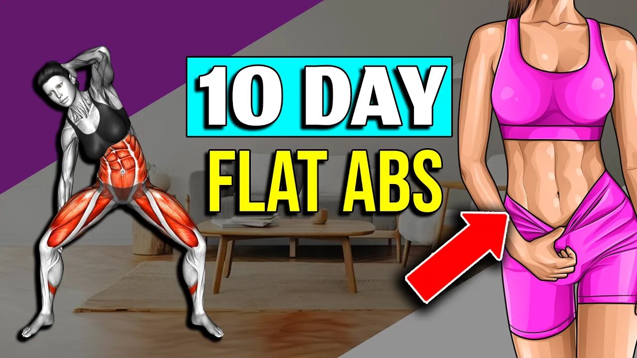 10 Day Flat Abs Challenge For Girls!