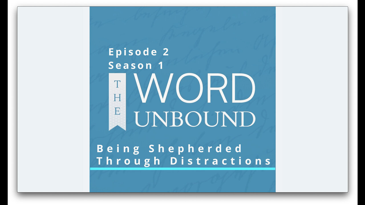 Episode 2- Being Shepherded Through Distractions