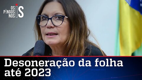 Bia Kicis consegue vitória maiúscula na CCJ e medida pró-emprego avança