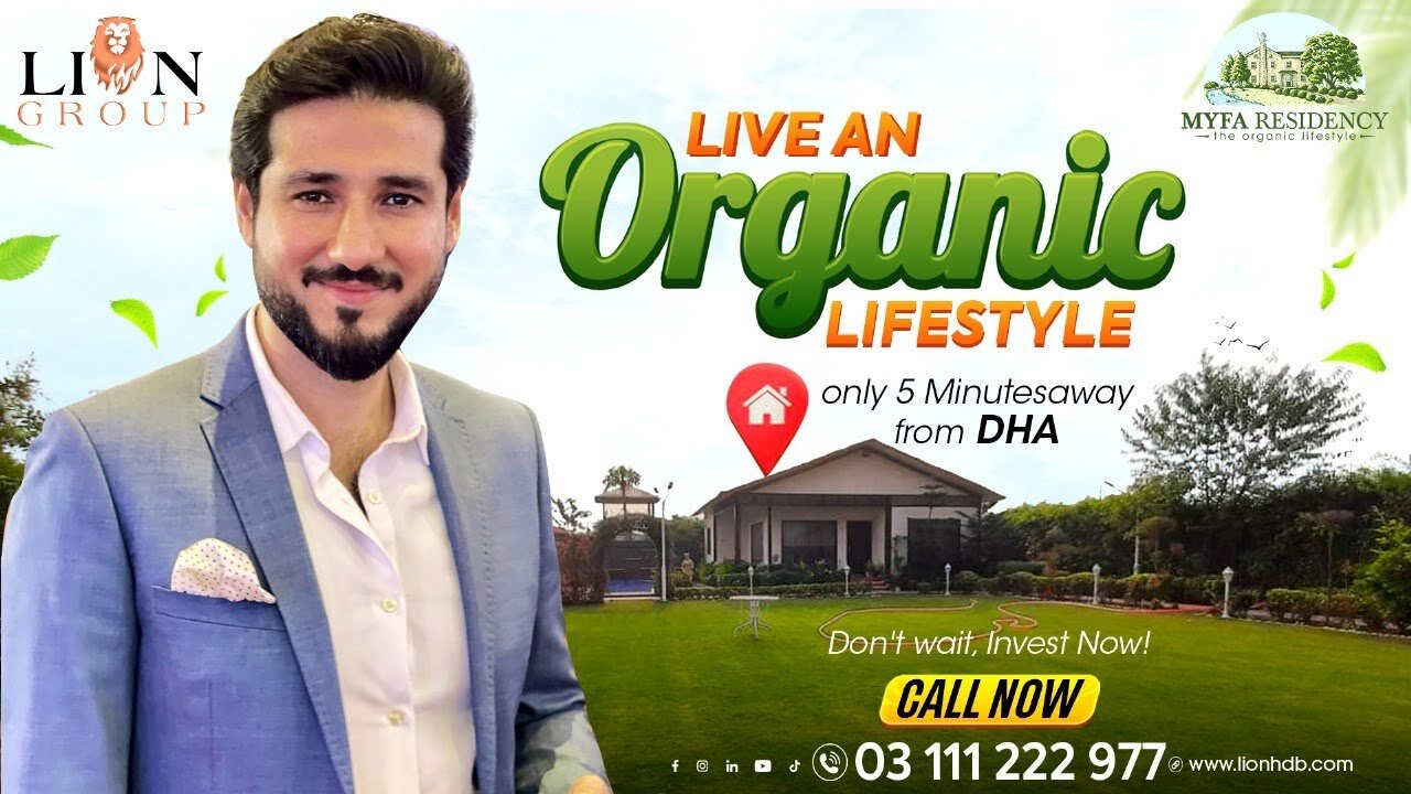 Discover Myfa Residency by Lion Group: Luxury Living in Pakistan's Premier Community