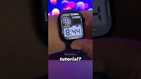 ¿Casio o Rolex? ¿Quieren tutorial para sus Apple Watch?