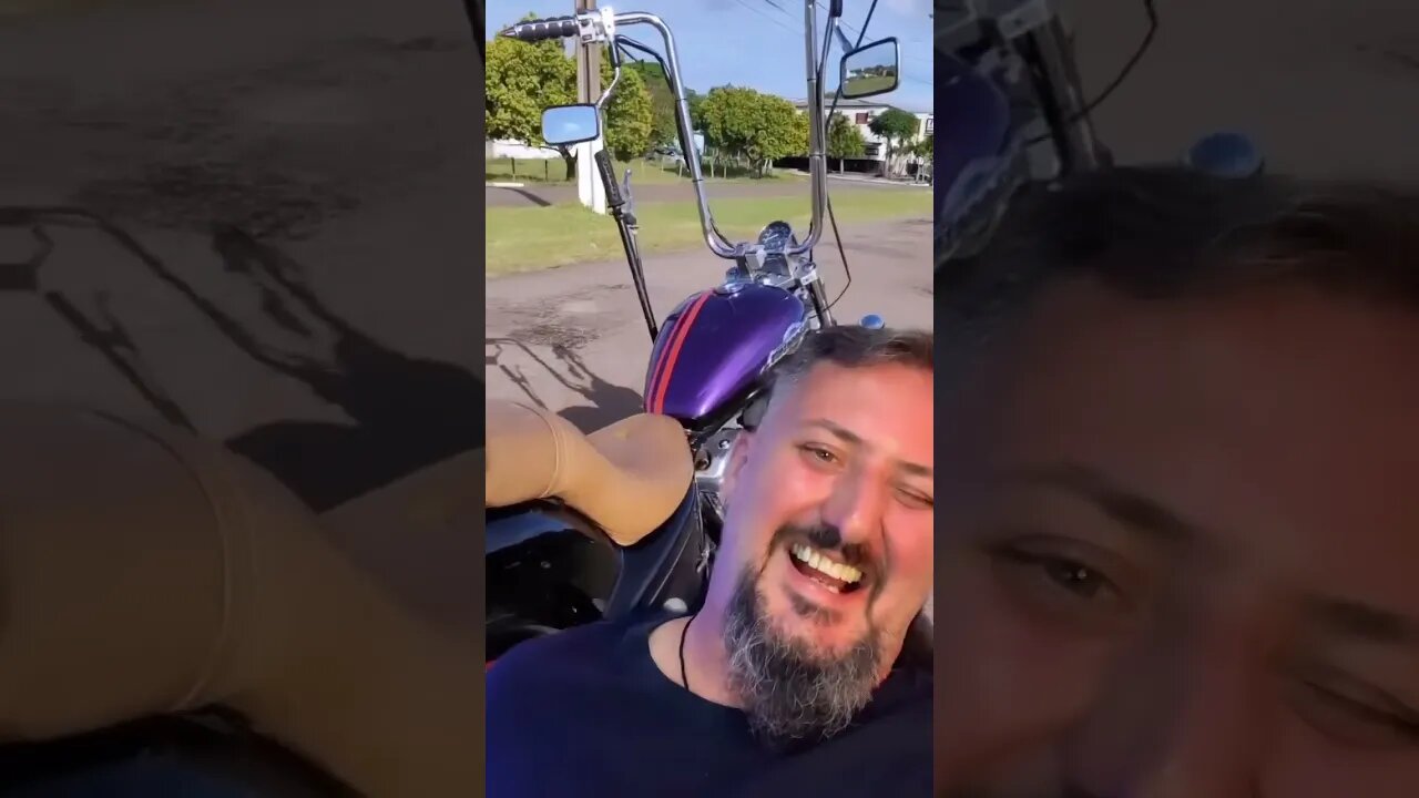 Shadow 600 com câmbio suicida você nunca viu na vida #shadow600