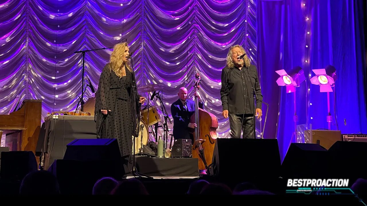 Robert Plant & Alison Krauss at Pearl Concert Theater, Las Vegas. June 14, 2023.