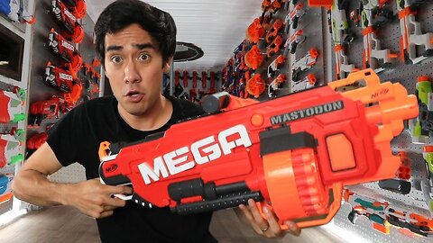 INSIDE THE WORLDS COOLEST NERF FORTRESS - Tour w/ Zach King