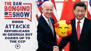 Biden Attacks Republicans In Georgia But Is Cozying Up To The CCP?!