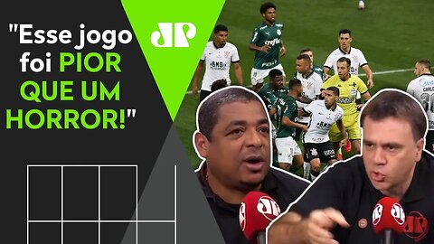 "QUE JOGO MEDÍOCRE!" Corinthians 0 x 0 Palmeiras é DETONADO!