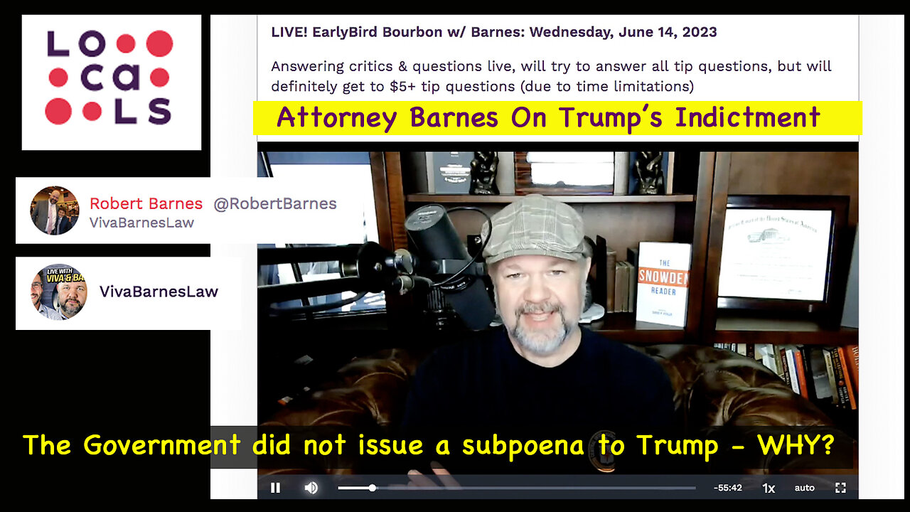 Attorney Barnes On Trump’s Indictment