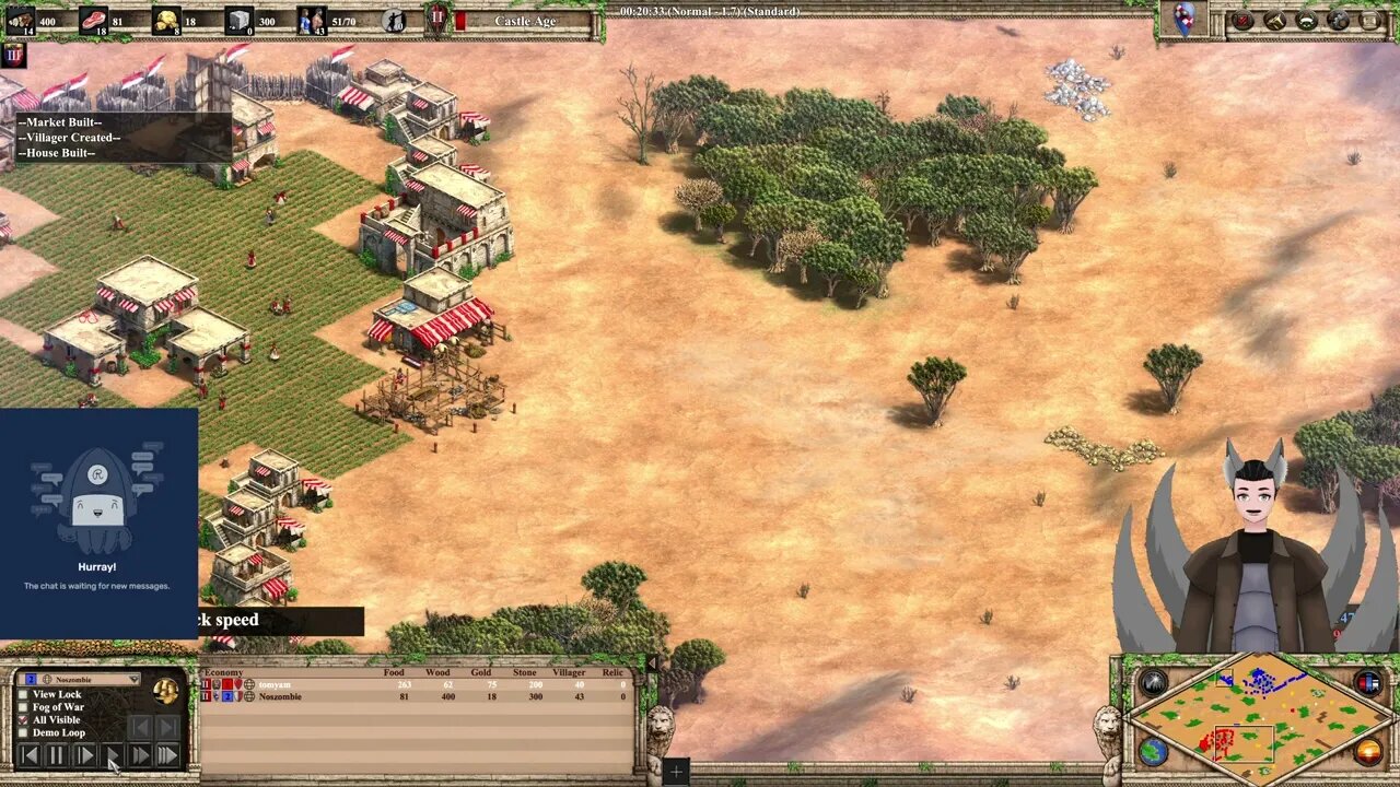 Tomyam (Berbers) vs Noszombie (Sicilians) || Age of Empires 2: Definitive Edition Replay
