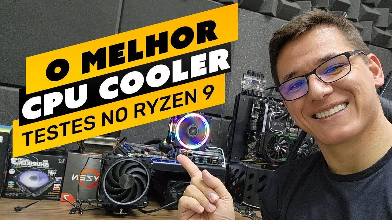 ⛏️❄️ QUAL O MELHOR COOLER PARA CPU MINING - TESTES DE TEMPERATURA