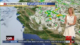 Isolated thunderstorm chances Thursday afternoon