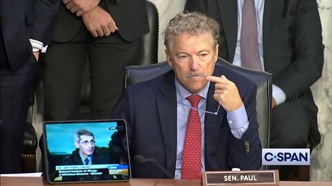 Szenátor Rand Paul meghallgatása és szócsatája Dr. Faucival