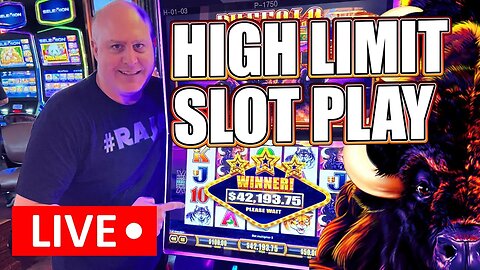 🔴 LIVE HIGH LIMIT WITH RAJA! THE GREATEST LIVE SLOT PLAY ON YOUTUBE