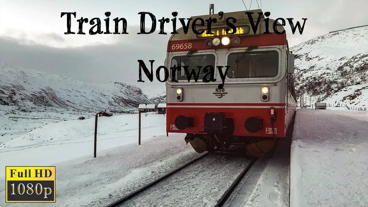 TRAIN DRIVER'S VIEW: Voss - Ål the swan song of the Class 69