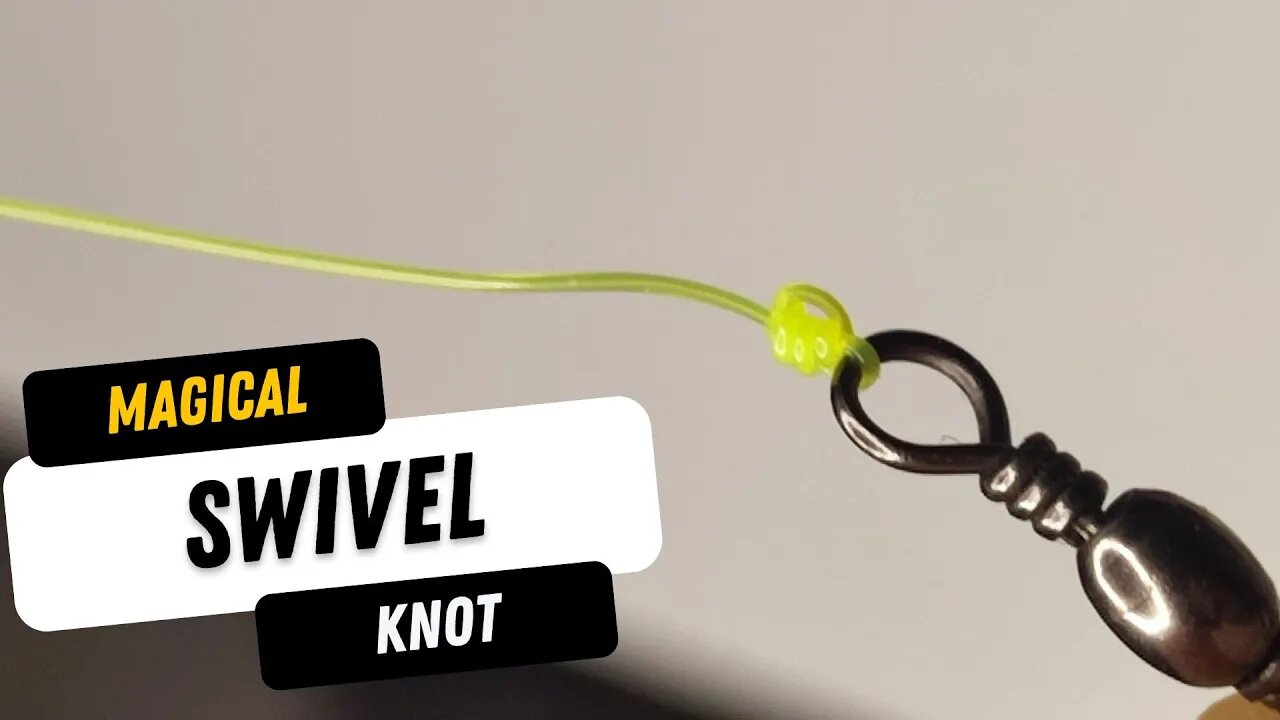 Great Swivel Knot With Almost 100% Strength - [San Diego Jam Knot]