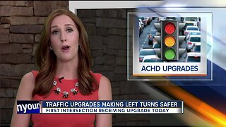 New upgrades make left turns safer for pedestrians, drivers