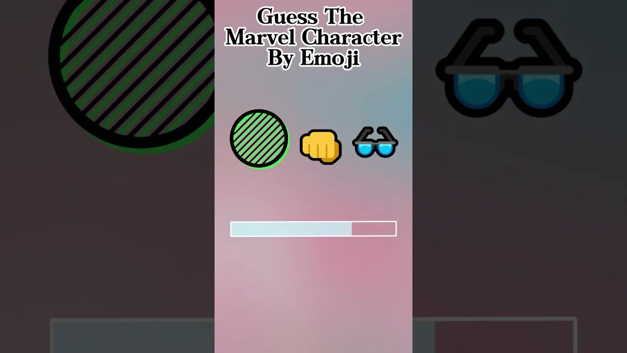 Guess the Marvel Character by Emoji 2