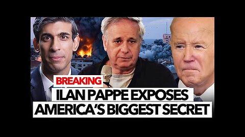 ILAN PAPPE: THIS VIDEO HAS GONE VIRAL IN BRITAIN (Why censoring Ilan Pappe)