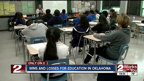 Wins and losses for education in Oklahoma