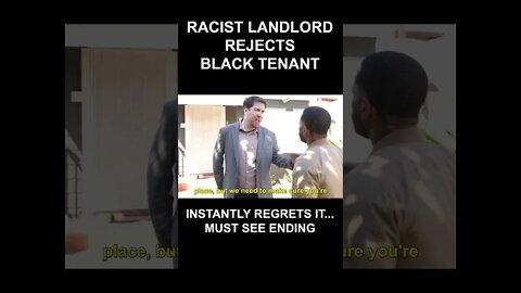 Racist Landlord REJECTS BLACK TENANT! Discovers he's the OWNER! | SAMEER B #shorts #sameerbhavnani