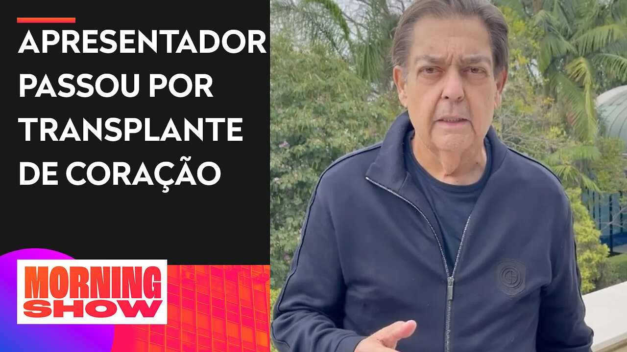 Faustão volta ao hospital e é internado em SP para realizar exames