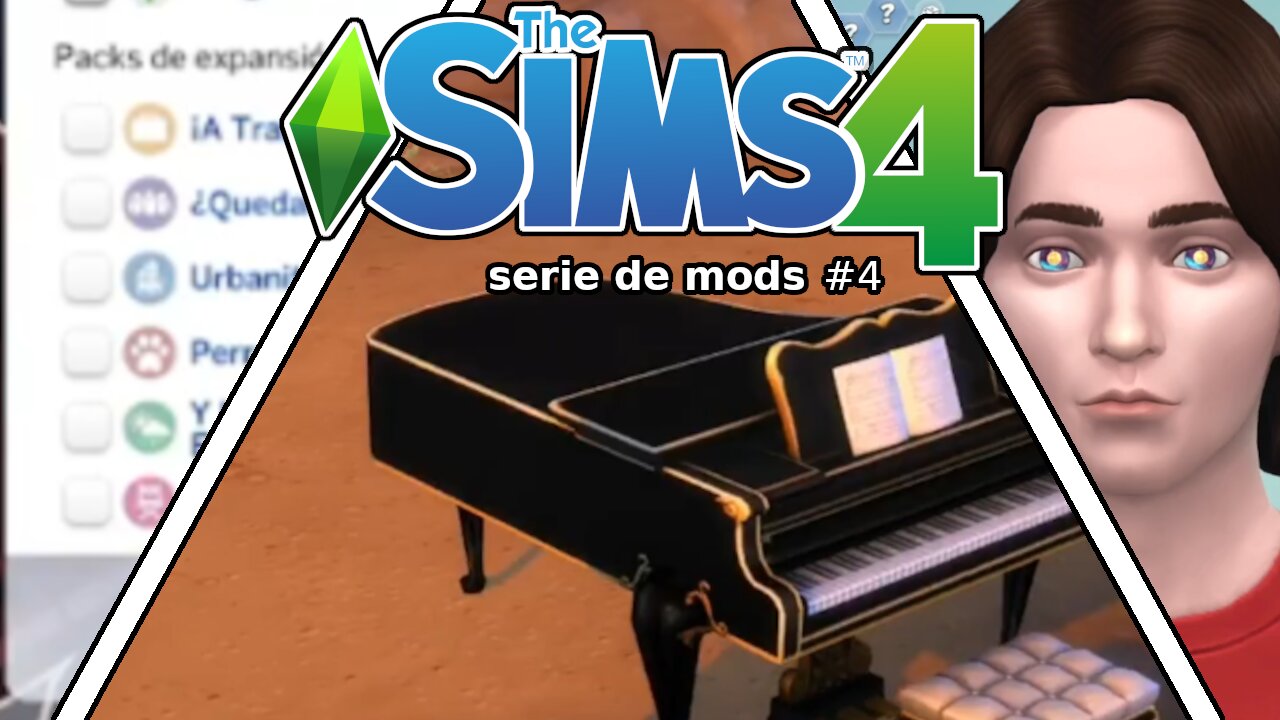 Nuevo piano y ojos (SIMS 4 MODS) #sims4 #sims #mods