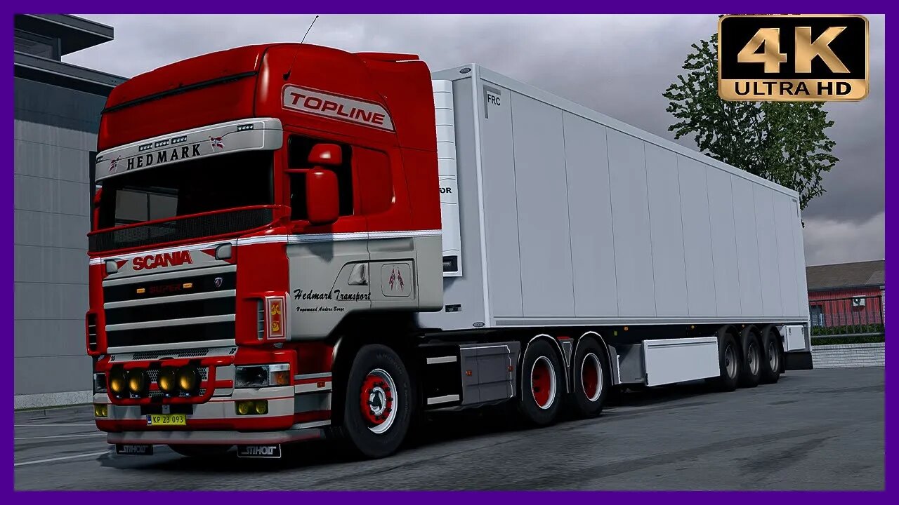 SCANIA 164L ex. P.Bjarne Andersen - Denmark | Euro Truck Simulator 2 “4K” Gameplay