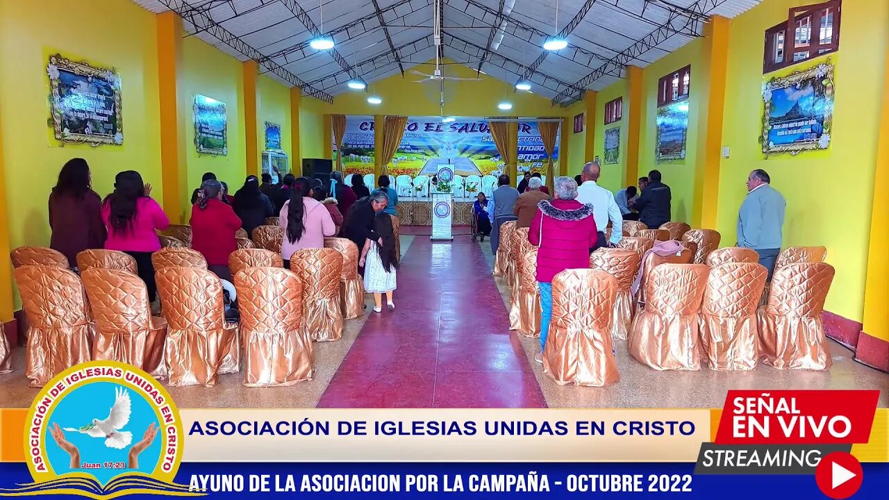 AYUNO DE LA ASOCIACIÓN POR LA CAMPAÑA - OCTUBRE 2022