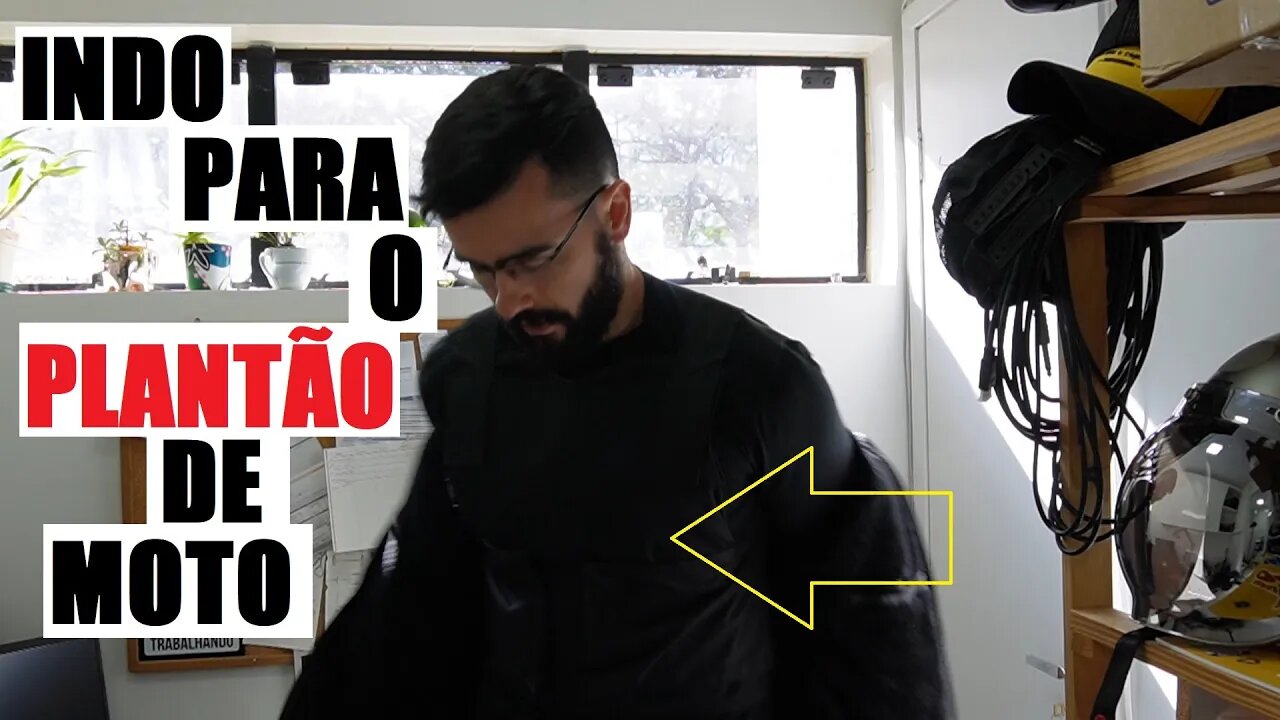 Polícia Penal - Ida para o PLANTÃO de MOTO 2
