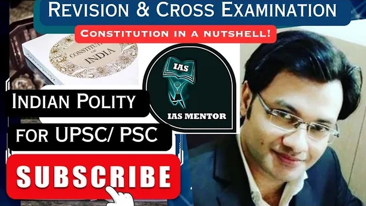 Indian Constitution in a Nutshell📜 संक्षेप में भारतीय संविधान📜 || Revision|| Cross Examination||
