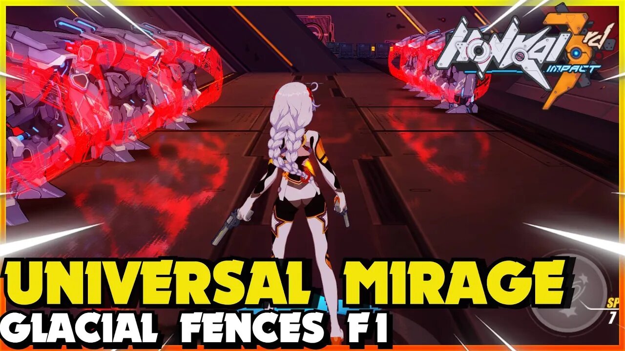 Honkai Impact 3rd UNIVERSAL MIRAGE GLACIAL FENCES F1