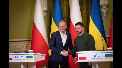 Zelenskyy thanks Polish PM Tusk for his support of Ukraine's EU and NATO bids