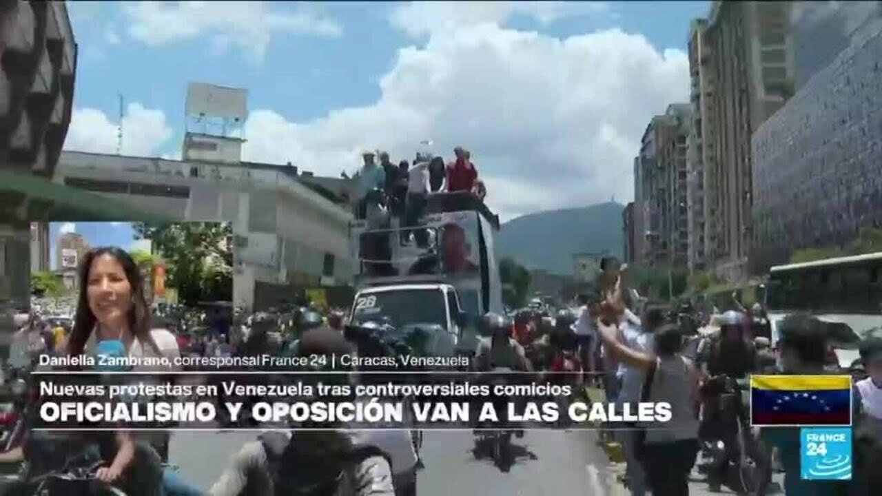 Informe desde Caracas: María Corina Machado lidera marchas de la oposición en Venezuela