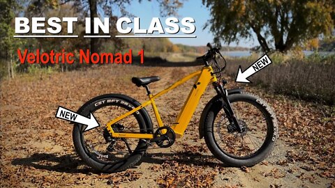 MY NEW E-BIKE IS A TRAIL MACHINE! -Velotric Nomad 1