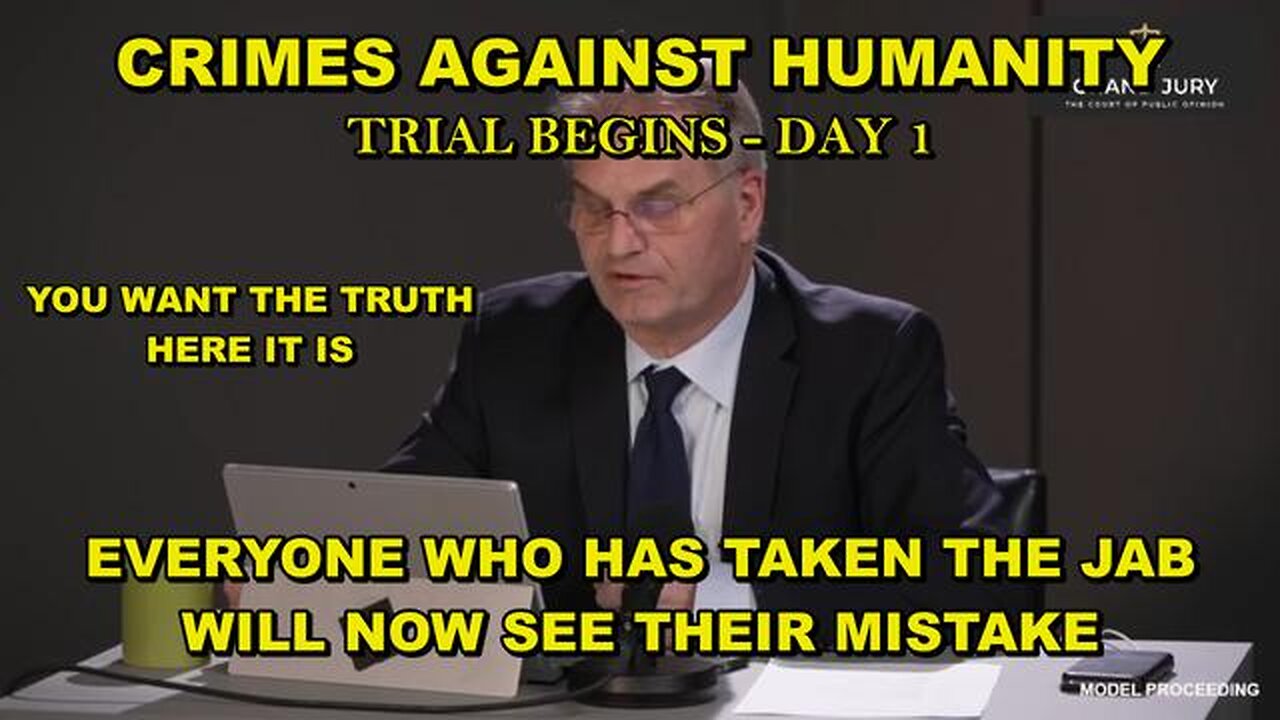 Grand Jury Trial Begins Into Crimes Against Humanity - You Want The Truth