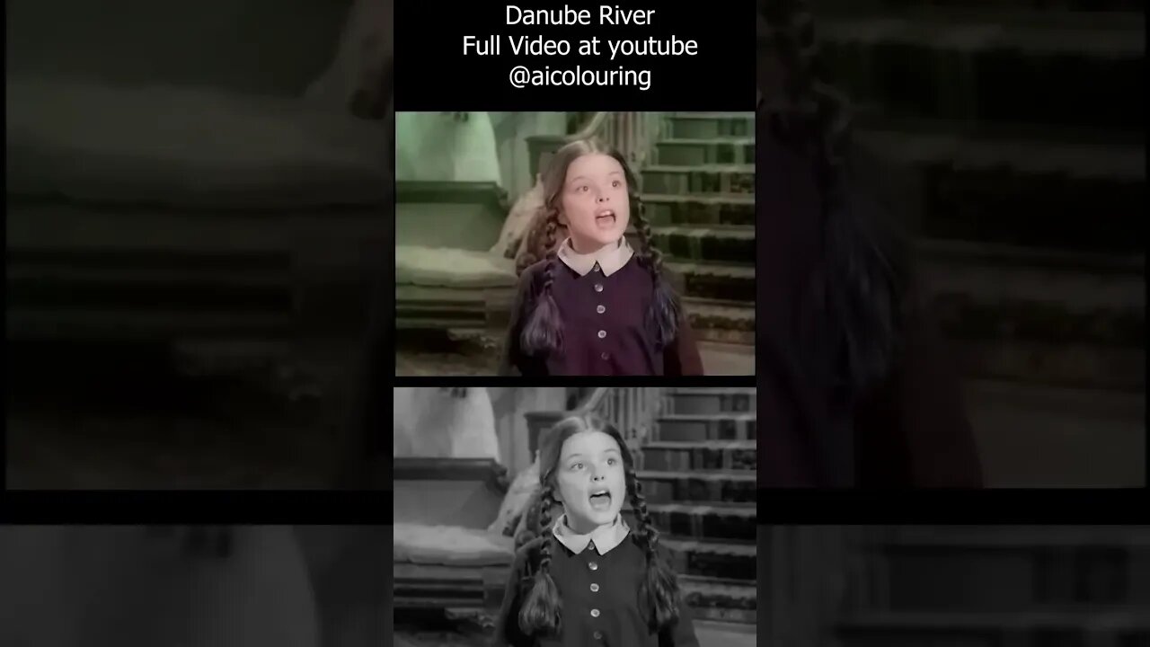 1964 "The Wednesday Dance" Addams Family. Colorized by AI Technology Full video at AI Colouring