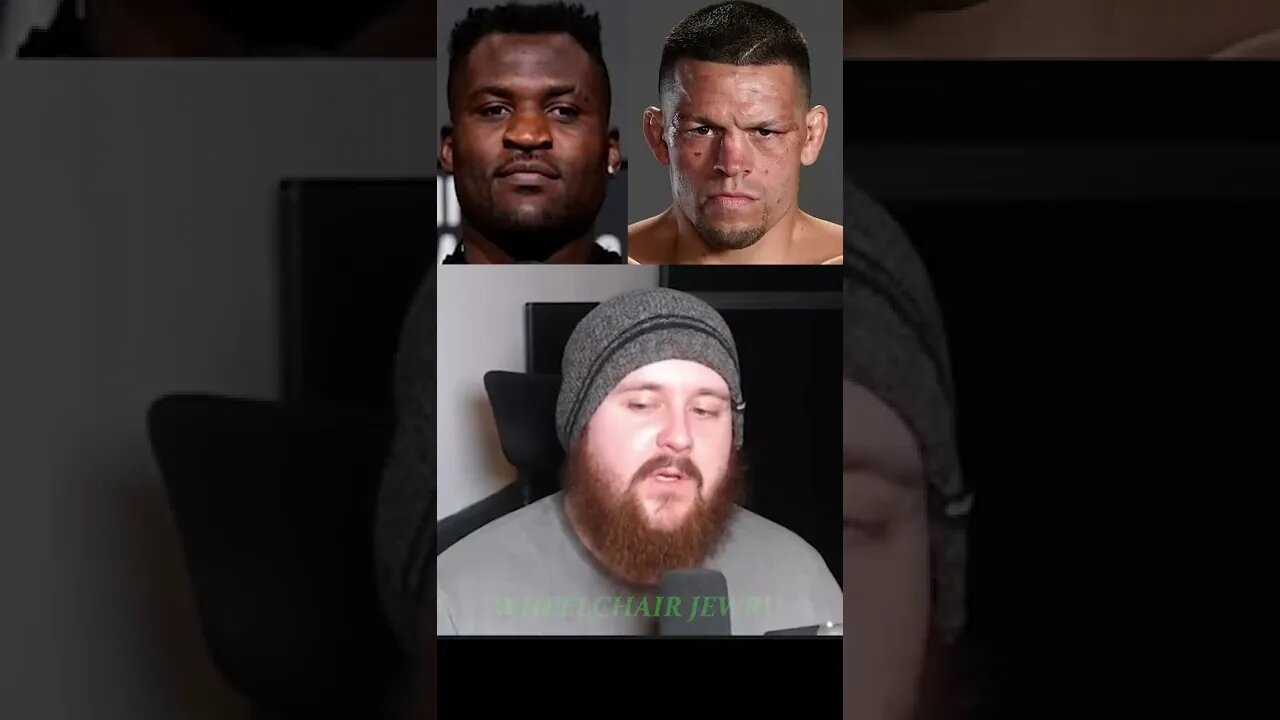 MMA Guru predicts Nate Diaz vs Francis Ngannou superfight! Obese wheelchair pepsi man picks fights