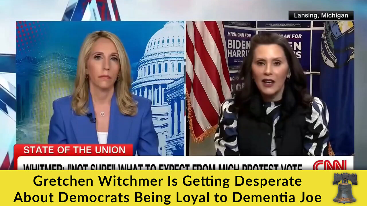 Gretchen Witchmer Is Getting Desperate About Democrats Being Loyal to Dementia Joe