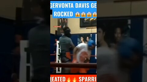 GERVONTA DAVIS *INTENSE SPARRING*😯FOR RYAN GARCIA FIGHT 😬🥊 #boxing #gervontadavis #ryangarcia